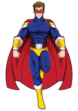 Süper kahraman Maskot Uçuyor