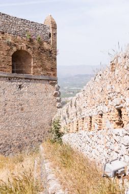 Palamidi Ortaçağ Kalesi, Nafplio, Yunanistan