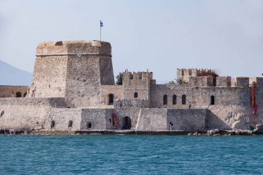 Bourtzi su kale, Nafplio, Yunanistan