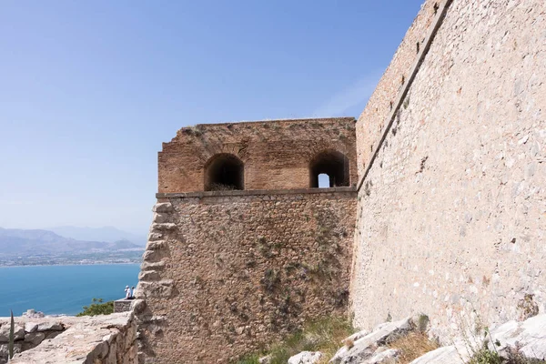 Középkori Palamidi-erőd Nafplio, Görögország — Stock Fotó