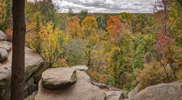 Ledges Overlook Cuyahoga Valley National Park — Stock Photo, Image