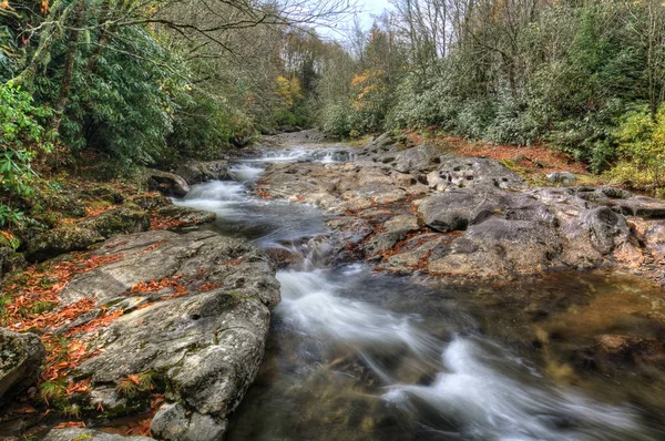 Roadside Waterfall in North Carolina — Stock Photo, Image