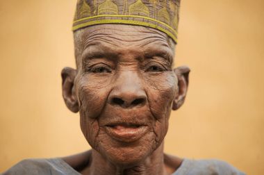 Yaşlı adam Dogon kabile