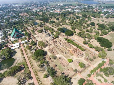 Tayland Hava atış Ayutthaya Tarih Parkı