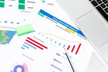 Ofis resepsiyon masası iş kağıt, kalem, Ofis Kırtasiye, n