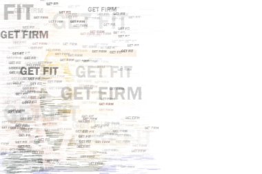 Güzel genç Asyalı kadın yoga yaparken yerleştirmek. Karışık teknik.