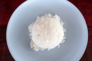 Otantik Tayland Yasemin pirinç taze yemek.