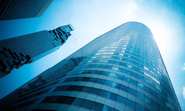 Bangkok Tailandia Mayo 2017 Edificio Oficinas Comerciales Sathorn Square Con — Foto de Stock