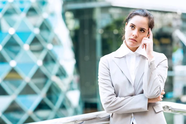 Portrait of confident business woman.