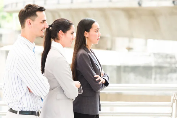 Concepto de equipo empresarial seguro . — Foto de Stock