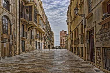 İspanya, Tarragona, taş sokak