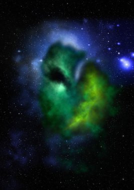 varlık parlıyordu Bulutsusu