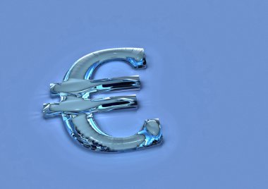 Avrupa euro boyutlu iz. 3D render.