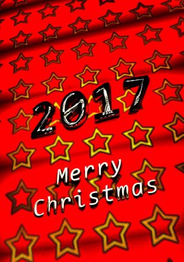 Neşeli Noel yazıt. 3D render.