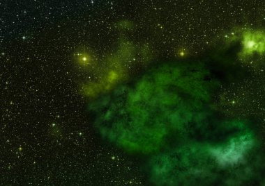 varlık parlıyordu Bulutsusu