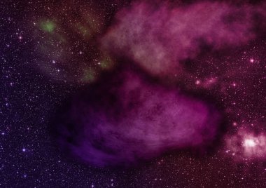 varlık parlıyordu Bulutsusu