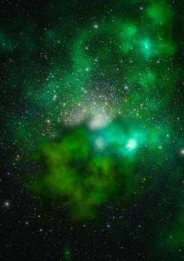 varlık parlıyordu Bulutsusu