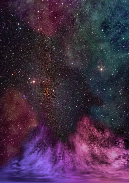 Dat straalde nebula — Stockfoto