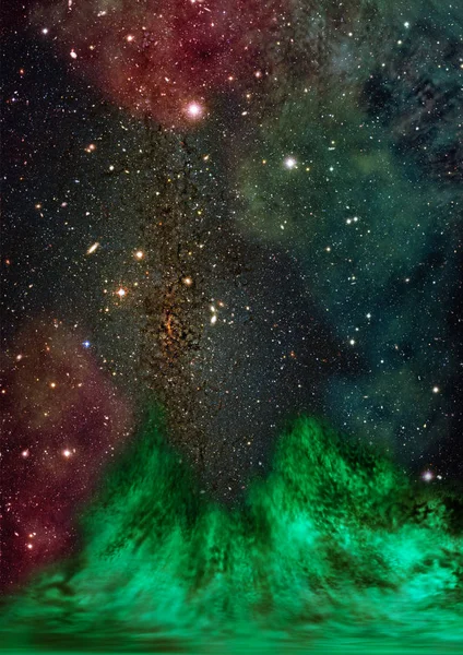 Som lyste nebulosa — Stockfoto