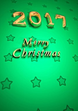 Neşeli Noel yazıt. 3D render.