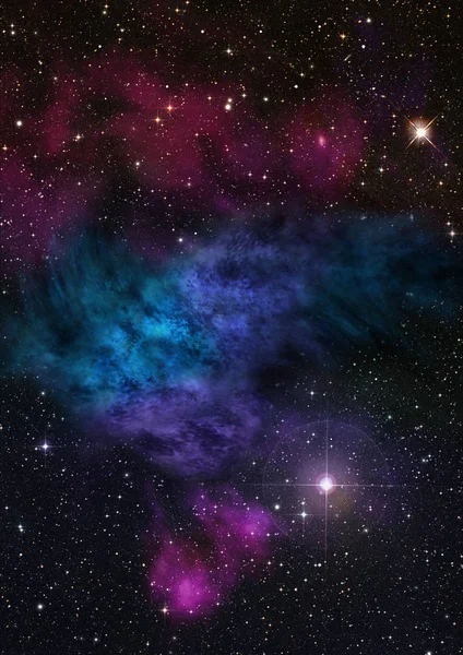 Dat straalde nebula — Stockfoto