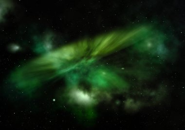 varlık parlıyordu Bulutsusu