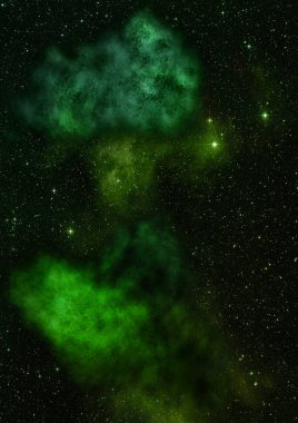 varlık parlıyordu Bulutsusu