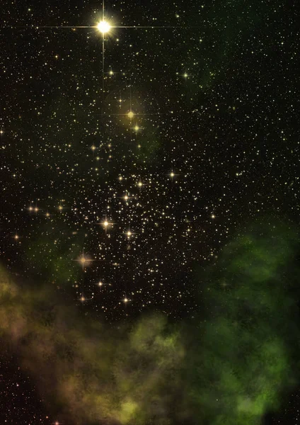 Pequeña parte de un campo estelar infinito —  Fotos de Stock