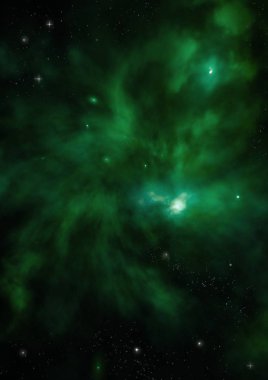 varlık parlıyordu Bulutsusu