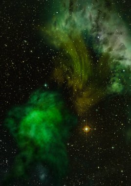 varlık parlıyordu Bulutsusu