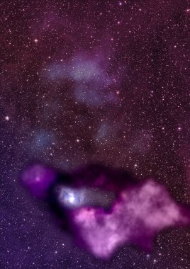 varlık parlıyordu Bulutsusu