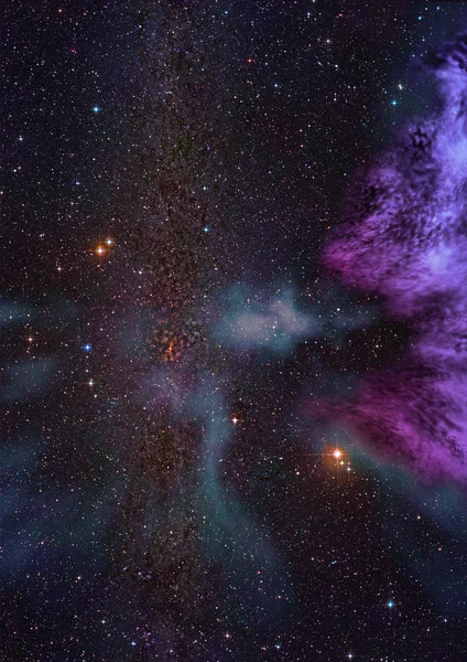 Small part of an infinite star field — Stock Photo, Image