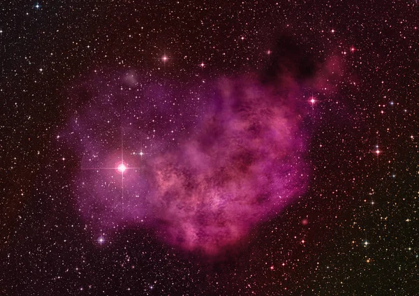 Small part of an infinite star field — Stock Photo, Image