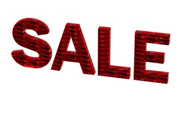 Boyutlu yazıt satış. 3D çizim.