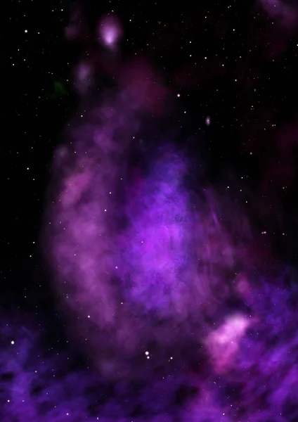 Being shone nebula — Stock Photo, Image