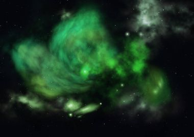 varlık parlıyordu Bulutsusu