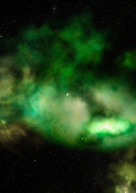 varlık parlıyordu Bulutsusu