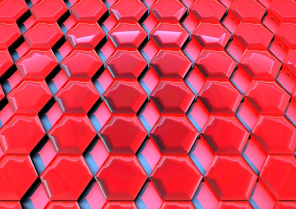 Geometrische Struktur Hintergrund. 3D-Darstellung. — Stockfoto
