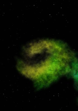 varlık parlıyordu Bulutsusu