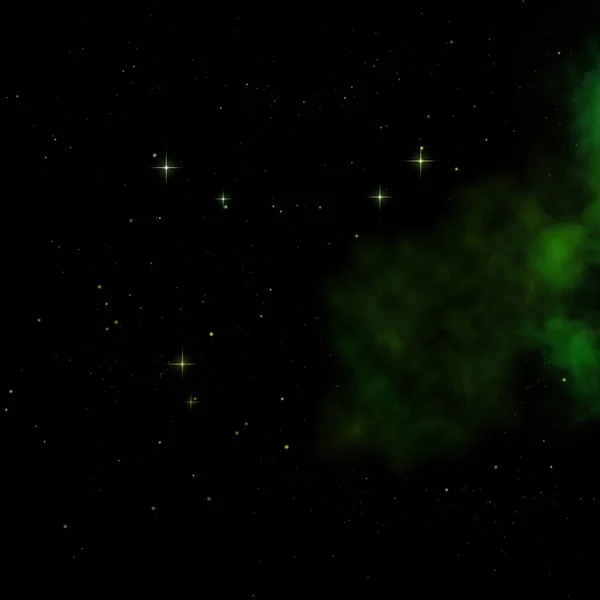 Small part of an infinite star field. 3D rendering — Stock Photo, Image