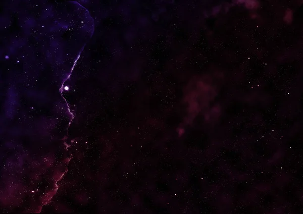 Star Field Space Nebulae Gas Congestion Elements Image Furnished Nasa — Stock Photo, Image