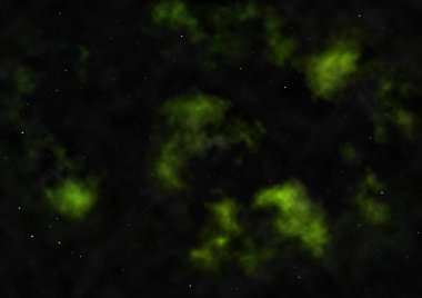 Evrendeki sonsuz uzay alanının küçük bir parçası. Bu görüntünün elementleri NASA tarafından döşenmiştir. 3B görüntüleme