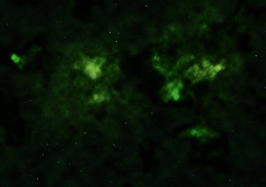 Uzayda bir yıldız alanı bir nebula ve gaz yoğunluğu. Bu görüntünün elementleri NASA tarafından döşenmiştir. 3B görüntüleme