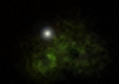 varlık parlıyordu Bulutsusu