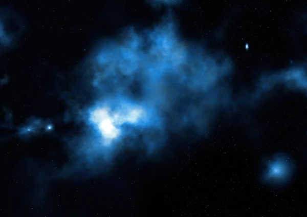 Малая часть бесконечного звездного поля — стоковое фото