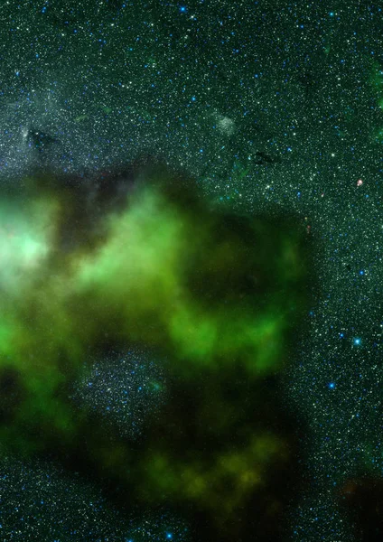 Sendo brilhante nebulosa — Fotografia de Stock