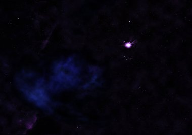 varlık parlıyordu Bulutsusu