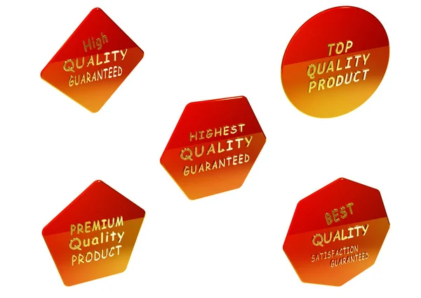 Set de insignias de producto de venta. Renderizado 3D . — Foto de Stock