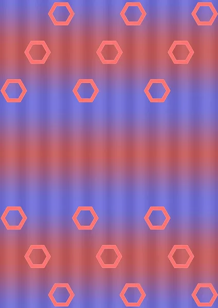 Abstract, simple background with hexagons — Stock Photo, Image