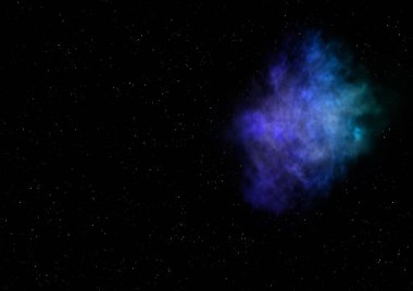 Evrendeki sonsuz uzay alanının küçük bir parçası. Bu görüntünün elementleri NASA tarafından desteklenmektedir .